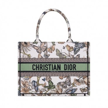 디올 여성 그린 북토트 - Dior Womens Green Book Tote 