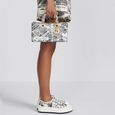 디올 여성 블랙 디조이 백 - Dior Womens Black D