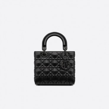 디올 여성 블랙 레이디 백 - Dior Womens Black Lady Bag 