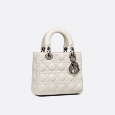 디올 여성 화이트 레이디 백 - Dior Womens White Lady Bag 
