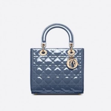 디올 여성 블루 레이디 백 - Dior Womens Blue Lady Bag 