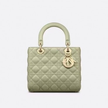 디올 여성 그린 레이디 백 - Dior Womens Green Lady Bag 