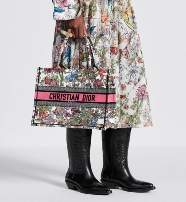 디올 여성 핑크 북토트 - Dior Womens Pink Book Tote 