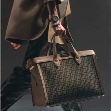 펜디 여성 카멜 피카부 백 - Fendi Womens Camel Peekaboo 