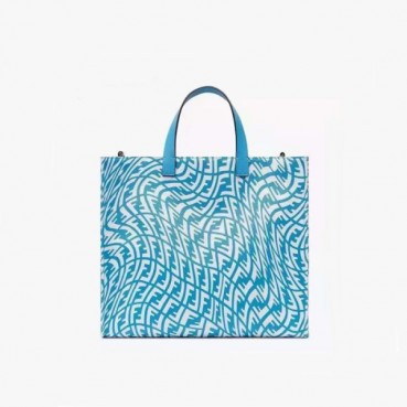 펜디 여성 블루 토트백 - Fendi Womens Blue Tote Bag 