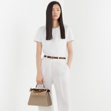 펜디 여성 그레이 피카부 백 - Fendi Womens Gray Peekaboo 