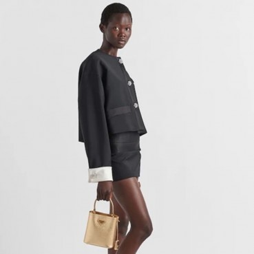 프라다 여성 골드 토트백 - Prada Womens Gold Tote Bag 