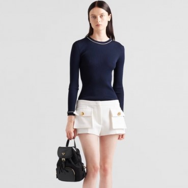 프라다 여성 블랙 토트백 - Prada Womens Black Tote Bag 