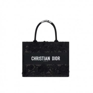 디올 여성 Book Tote 미디엄 백 - Dior Womens Black Tote Bag 