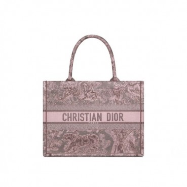 디올 여성 Book Tote 미디엄 백 - Dior Womens Pink Tote Bag 