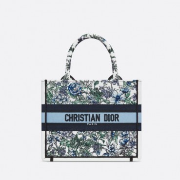 디올 여성 BOOK TOTE 스몰 백 M1265ZECZ_M933 - Dior Womens Green Tote Bag 