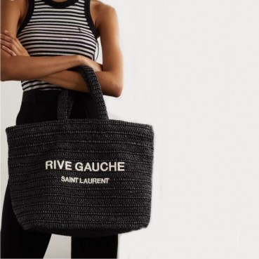 입생로랑 여성 블랙 토트백 - Saint Laurent Womens Black Tote Bag 