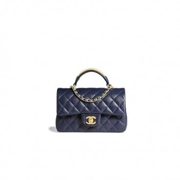 샤넬 여성 네이비 토트백 - Chanel Womens Navy Tote Bag 