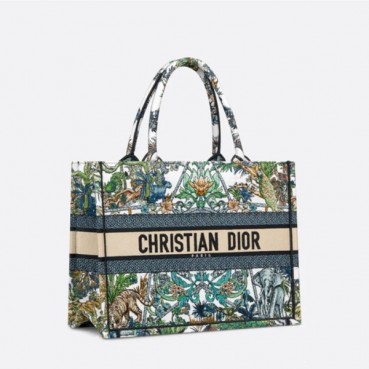 디올 여성 그린 북토트 - Dior Womens Green Book Tote 