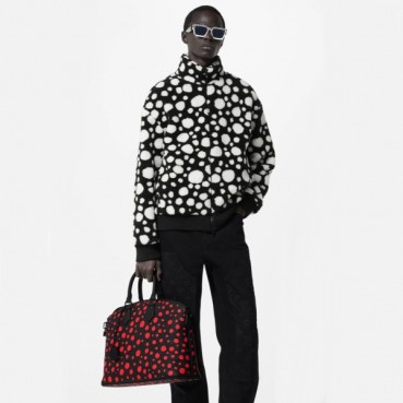 루이비통 남성 레드 토트백 - Louis vuitton Mens Red Tote Bag 