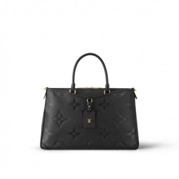 루이비통 여성 블랙 토트백 - Louis vuitton Womens Black Tote Bag 