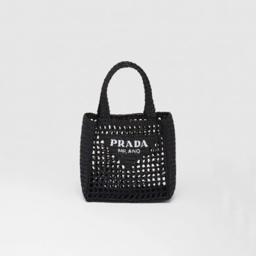 프라다 여성 블랙 토트백 - Prada Womens Black Tote Bag 