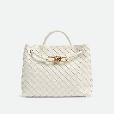 보테가베네타 여성 화이트 토트백 - Bottega Veneta Womens White Tote Bag 