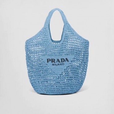 프라다 여성 블루 토트백 - Prada Womens Blue Tote Bag 