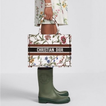디올 여성 화이트 북토트 - Dior Womens White Book Tote 