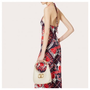 발렌티노 여성 화이트 토트백 - Valentino Womens White Tote Bag 