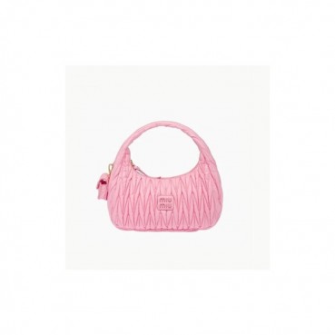 미우미우 여성 핑크 토트백 - Miumiu Womens Pink Tote Bag 