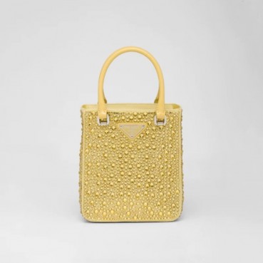 프라다 여성 옐로우 토트백 - Prada Womens Yellow Tote Bag 