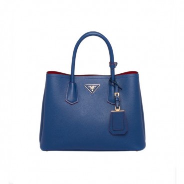 프라다 여성 블루 더블백 - Prada Womens Blue Double Bag 