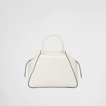 프라다 여성 화이트 토트백 - Prada Womens White Tote Bag 