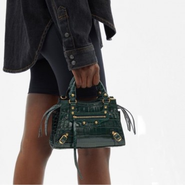 발렌시아가 여성 그린 토트백 - Balenciaga Womens Green Tote Bag 