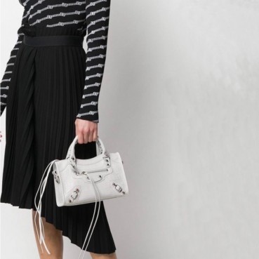 발렌시아가 여성 화이트 토트백 - Balenciaga Womens White Tote Bag 