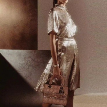 디올 여성 핑크 레이디백 - Dior Womens Pink Lady Bag 