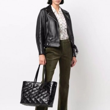 입생로랑 여성 블랙 토트백 - Saint Laurent Womens Black Tote Bag 