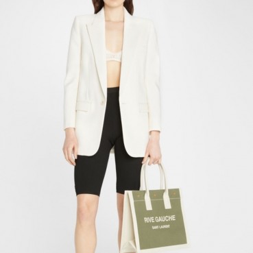 입생로랑 남/녀 그린 토트백 - Saint Laurent Unisex Green Tote Bag 