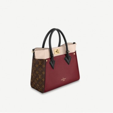 루이비통 여성 버건디 토트백 - Louis vuitton Womens Burgundy Tote Bag 