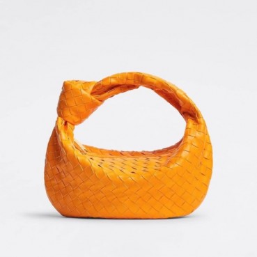 보테가베네타 여성 오렌지 조디백 - Bottega Veneta Womens Orange Tote Bag 