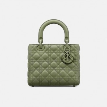디올 여성 Ultra mat 그린 레이디백 - Womens Green Shoulder Bag 