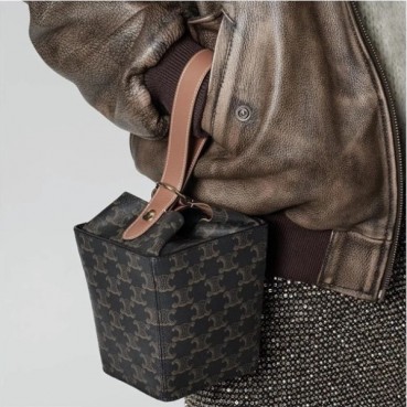 셀린느 여성 Strap Box 블랙 토트백 - Womens Black Tote Bag 