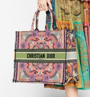 디올 여성 핑크 북토트 - Dior Womens Pink Book Tote 