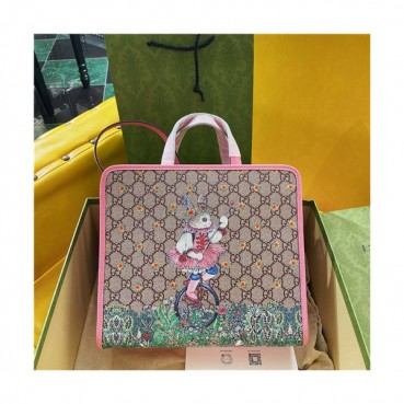 [구찌]Gucci 2021 Women's GG Tote Bag,28cm,GUB1318 - 구찌 2021 여성용 GG토트백,28cm,베이지