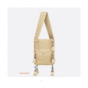 [유니크한]Dior 2021 Women's Canvas Bucket Tote Bag,25cm,DIOB0677 - 디올 2021 여성용 캔버스 버켓 토트백,25cm,베이지