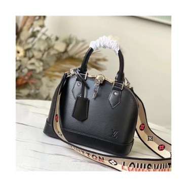 [럭셔리한]Louis Vuitton 2021 Alma BB Tote Bag/Shoulder Bag,23.5cm,M40302,LOUB2337 - 루이비통 2021 알마 BB 토트백/숄더백,23.5cm,블랙