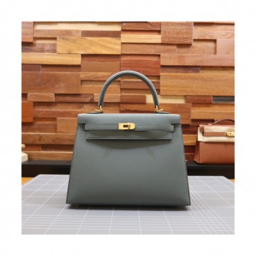 [에르메스]Hermes 2021 Kelly Epsom Tote Bag/Shoulder Bag,25cm,HERB0870 - 에르메스 2021 켈리 앱송 토트백/숄더백,25cm,그레이