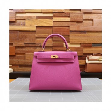 [에르메스]Hermes 2021 Kelly Epsom Tote Bag/Shoulder Bag,25cm,HERB0861 - 에르메스 2021 켈리 앱송 토트백/숄더백,25cm,핑크