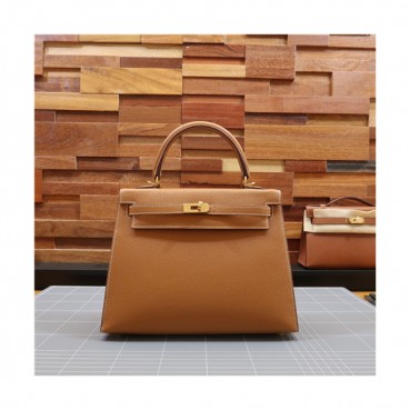 [에르메스]Hermes 2021 Kelly Epsom Tote Bag/Shoulder Bag,25cm,HERB0860 - 에르메스 2021 켈리 앱송 토트백/숄더백,25cm,카멜