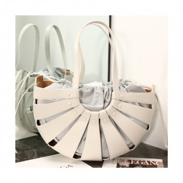 [보테가베네타]Bottega Veneta 2021 The Shell Tote Bag,40cm,BVB0621 - 보테가 베네타 2021 쉘 토트백,40cm,화이트
