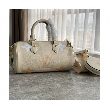 [루이비통]Louis Vuitton 2021 Papillon BB Tote Shoulder Bag,20cm - 루이비통 2021 빠삐용 BB 토트 솔더백,20cm,LOUB2316,베이지