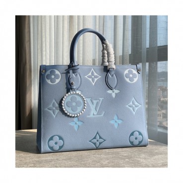 [루이비통]Louis Vuitton 2021 Onthego Tote Bag,35cm - 루이비통 2021 온더고 토트백,35cm,LOUB2312,스카이블루
