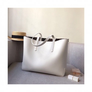[버버리]Burberry 2020 Women'sTote Shopper Bag,35cm - 버버리 2020 여성용 토트 쇼퍼백,35cm,BURB0532,화이트