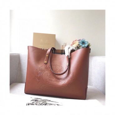 [버버리]Burberry 2020 Women'sTote Shopper Bag,35cm - 버버리 2020 여성용 토트 쇼퍼백,35cm,BURB0528,카키
